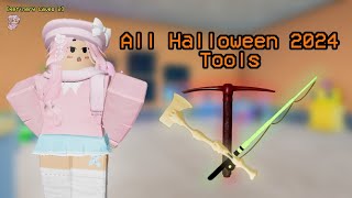 All Halloween 2024 Tools In Refinery Caves 2 - Roblox Refinery Caves 2