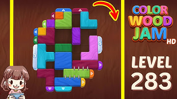 Color Wood Jam Level 283 Solution Walkthrough