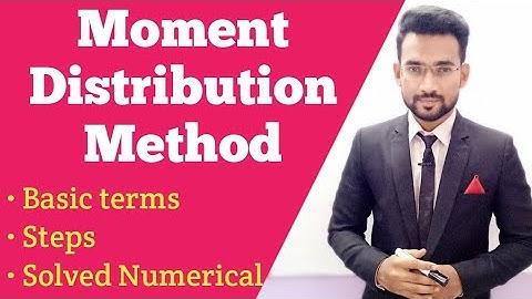 Moment Distribution Method