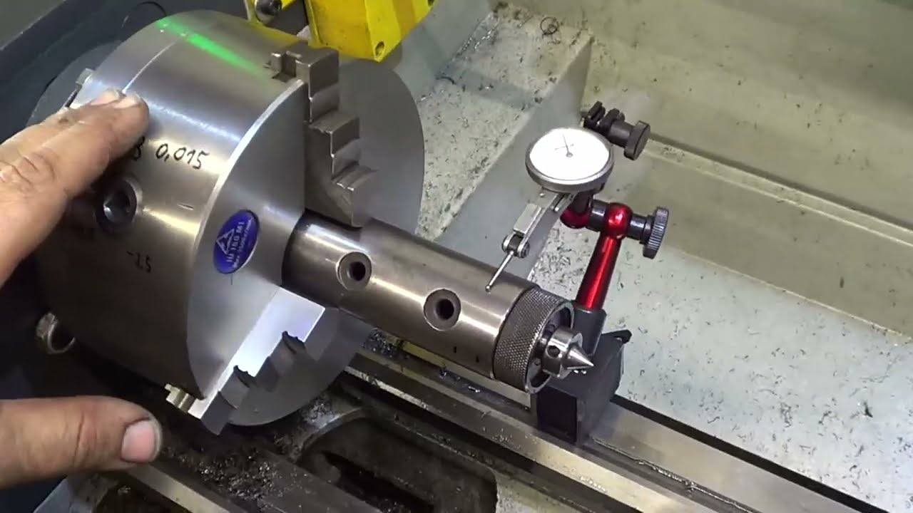 Kontrola přesnosti upínání sklíčidla TOS 160