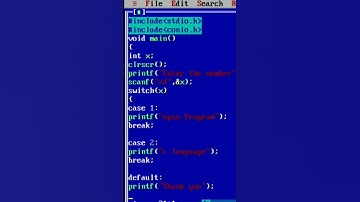 write a program c language in Using Conditional Statement switch,case,break,loop #short #trending #c