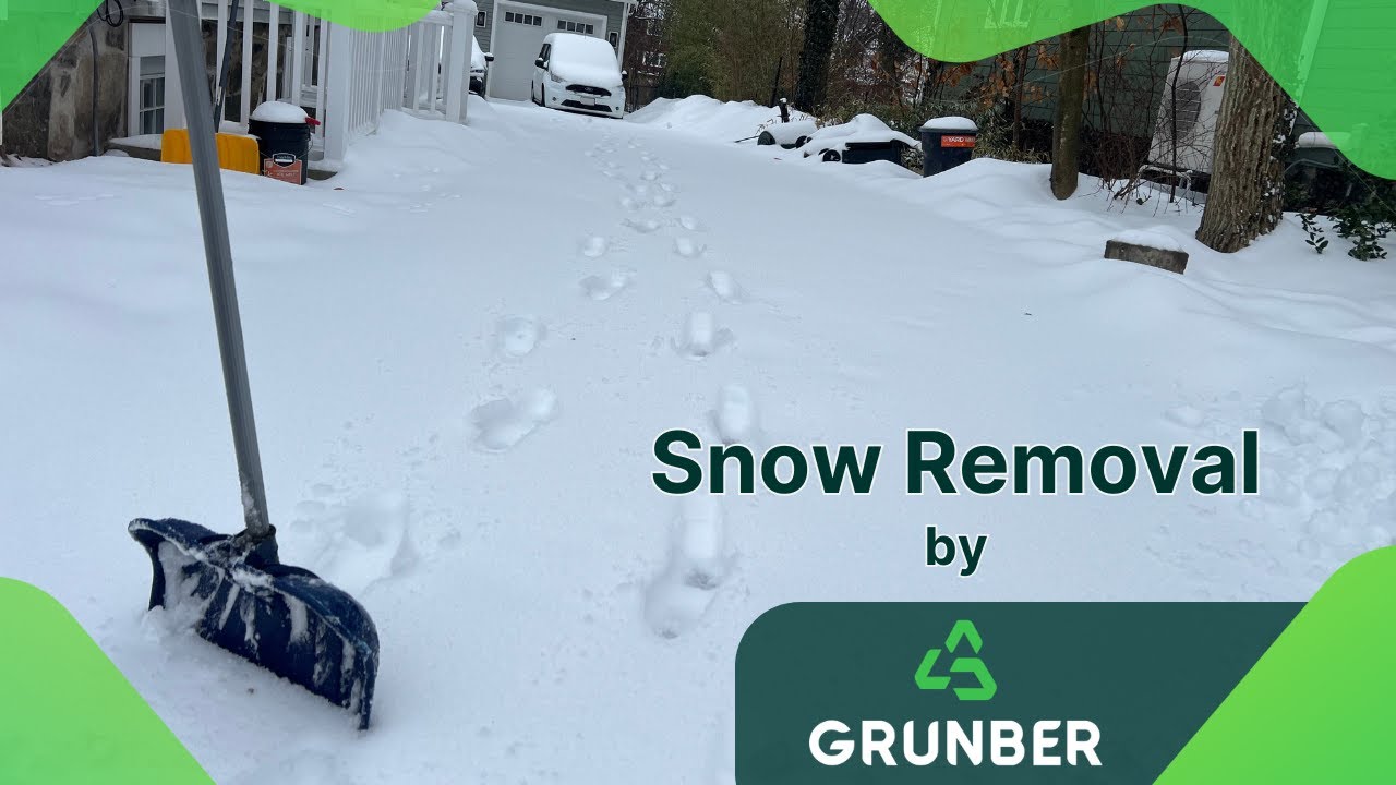 Commercial & Residential Snow Removal Services | Plowing, Shoveling & Salting | Grunber