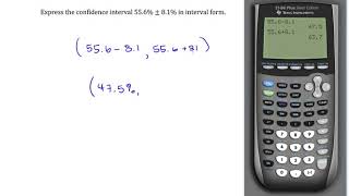 Confidence Intervals: Notation