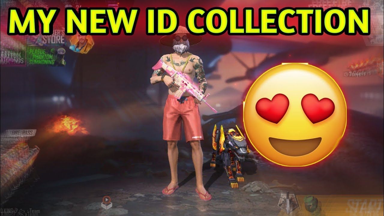 MY NEW FREE FIRE ID COLLECTION WITHOUT ANY TOPUP YouTube my-new-free-fire-id-collection-without-any-topup-youtube