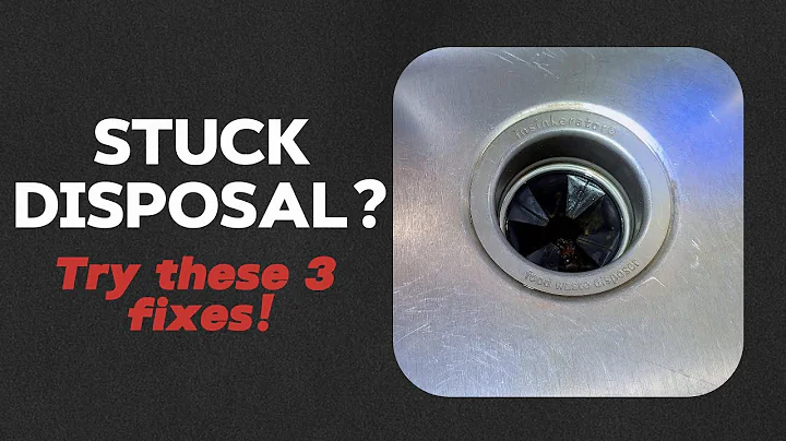 Garbage Disposal Humming or Stuck? 3 Easy Fixes (InSinkErator Badger 5)
