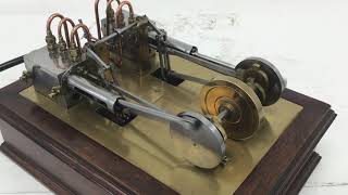 Twin cylinder horizontal mill engine