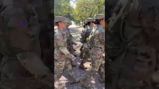 Army Echo Company Cadence in Lackland AFB- San Antonio Texas