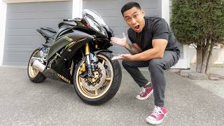 I bought a Yamaha R6 (dream bike)