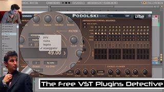 Podolski - FREE Synth VST Plugin / Arpeggiator VST Plugin