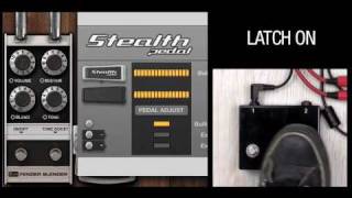 StealthPedal Audio Interface/USB MIDI Controller - controlling