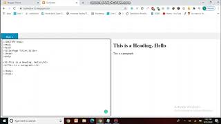 Create Online Editor like w3schools (Try it yourself) using HTML,CSS and JS