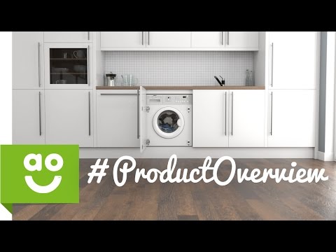 Zanussi Integrated Washing Machine ZWi71201WA Product Overview | ao.com