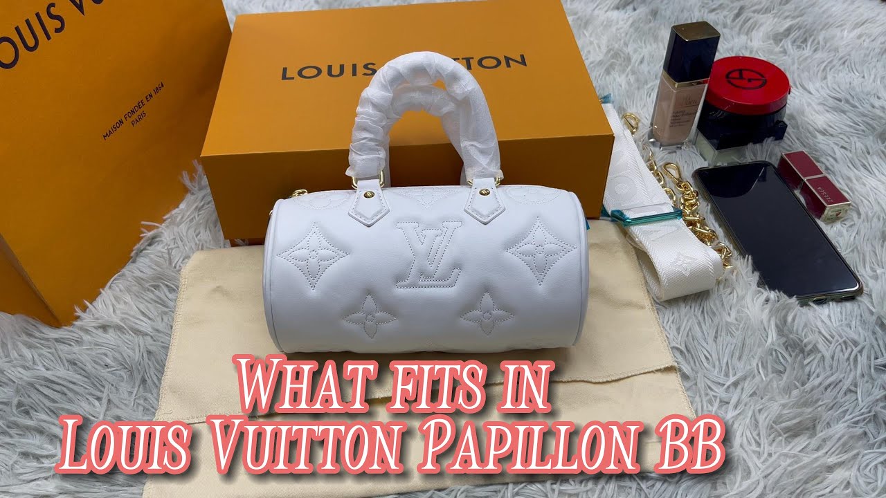 LOUIS VUITTON PAPILLON BB REVIEW AND BAG ORGANIZERS 