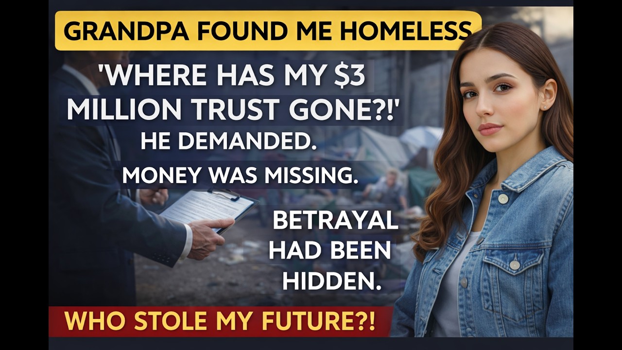 My Billionaire Grandpa Found Me HOMELESS Then This SHOCKING Truth About My $3M Trust Happened