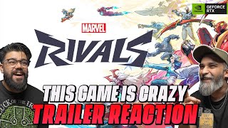 MARVEL RIVALS Official Announcement Trailer is crazy - Trailer Reaction and Breakdown - 4k