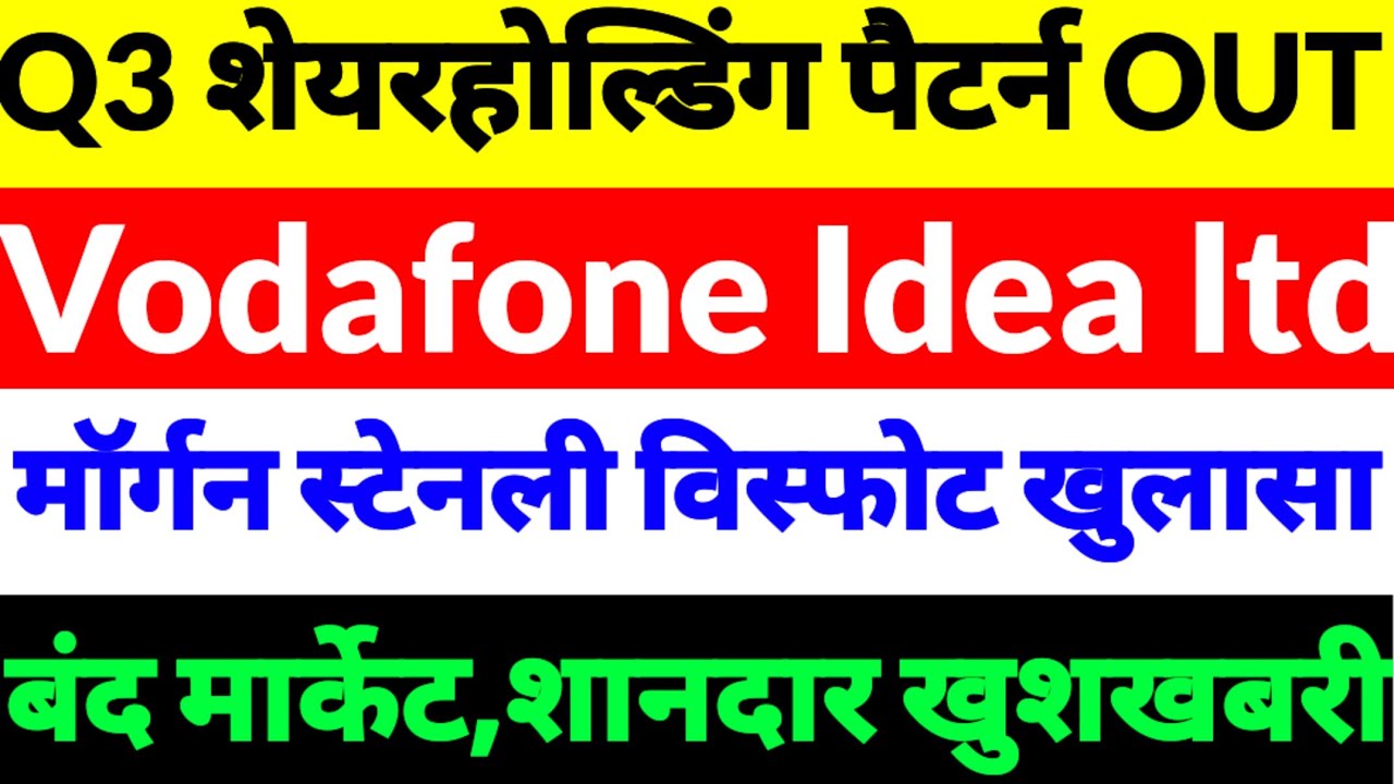 Vodafone Idea share news,Vi share news, Vodafone Idea share latest news,Vi share news 2026,vi share 
