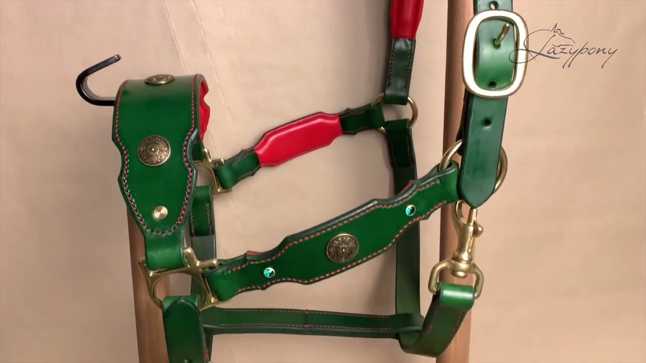 Baroque horse halter Lazypony