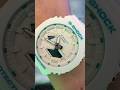 Unboxing white and green watch Casio G-SHOCK 2100 #gshock #luxury #vip #tuning #watch