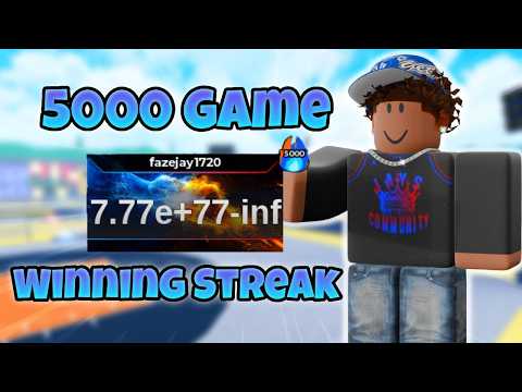 I Got A 5,000 Game Winning Streak In Basketball Legends