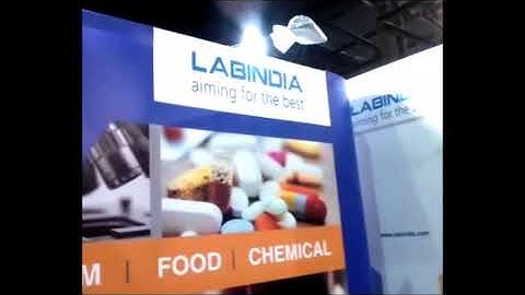 India Lab Expo 2019 Magnetic Backdrop Set Up Video Mumbai