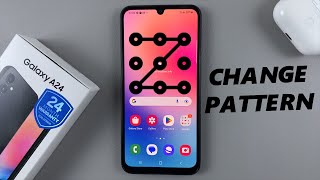 How To Change Lock Screen Pattern On Samsung Galaxy A24 screenshot 3