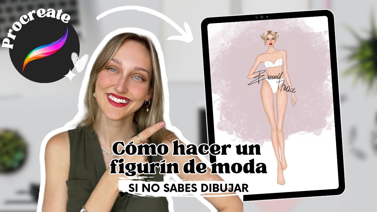 CÓMO HACER UN FIGURÍN DE MODA SI NO SABES DIBUJAR | Emma