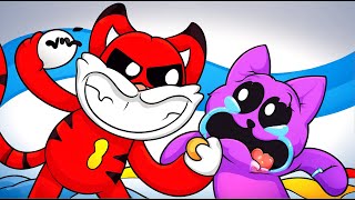 (Cartoon Animation) CATNAP'S ADOPTED BROTHER DETESTS HIM! | Poppy Playtime 3 Animation