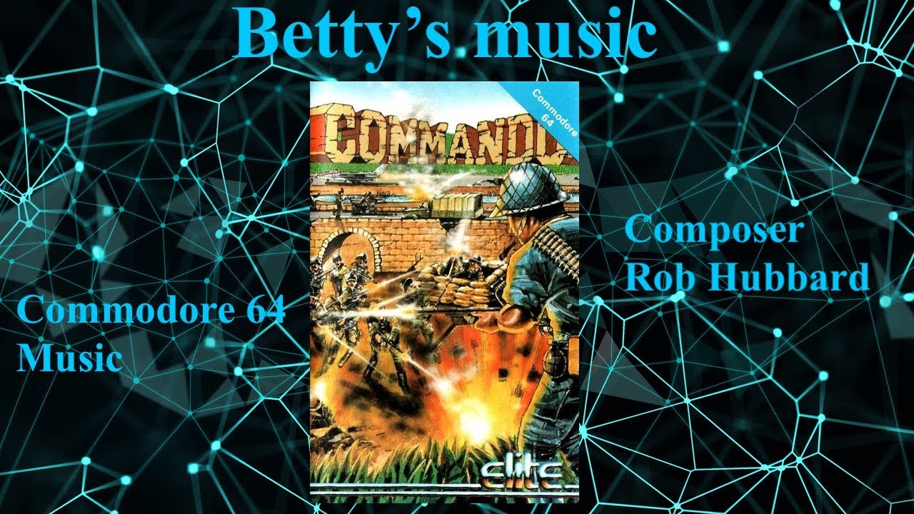 Commando Commodore Commando, Commodore 64 music, Rob Hubbard - YouTube