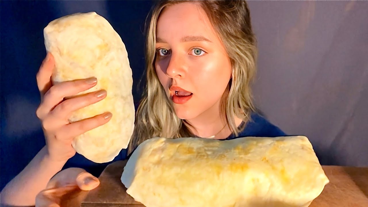 ASMR BURRITO GIGANTE MUKBANG BRASIL | CAMILE ASMR