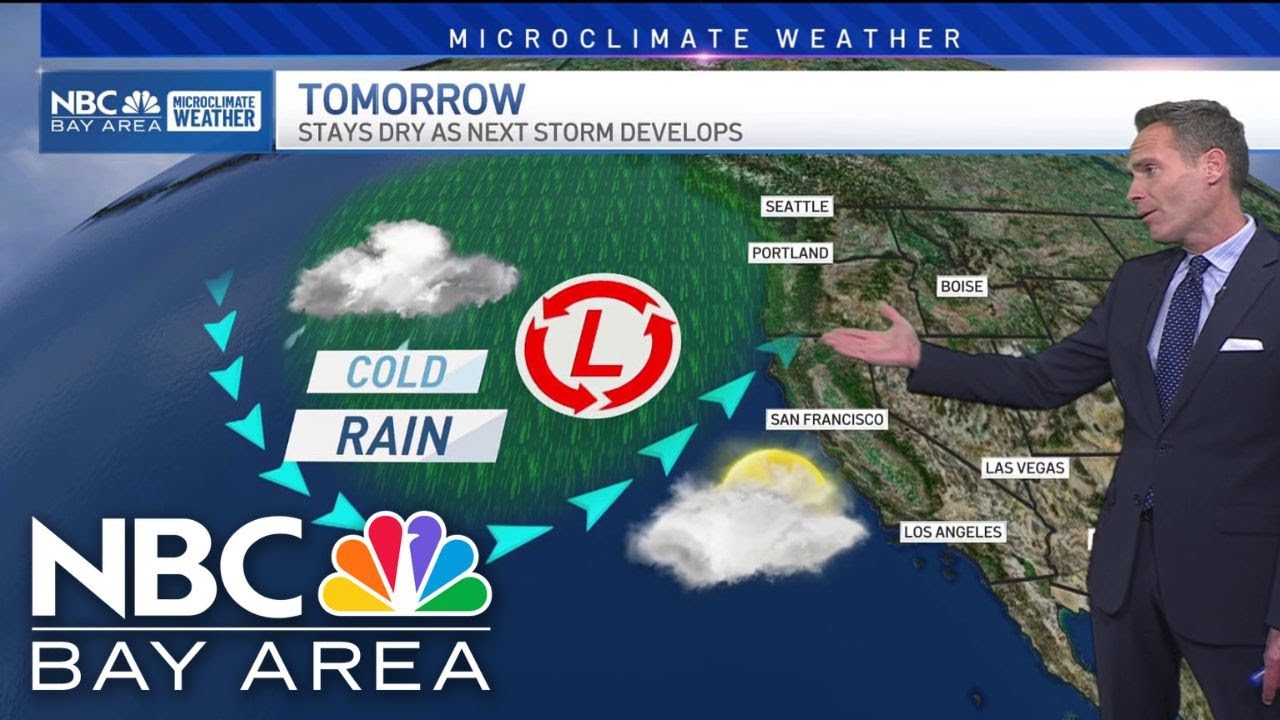 Bay Area forecast: Rain timeline this week - YouTube