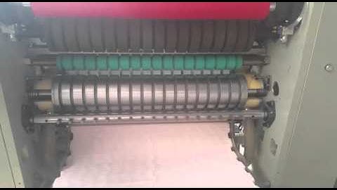 4 Lines N folding automatic hand towel paper making machine with glue lamination