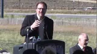 The Groundbreaking Ceremony of the Park City Film Studios