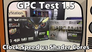 GPC Test 1.5: Clocks vs Cores! Are All TFlops Created Equal? Profile