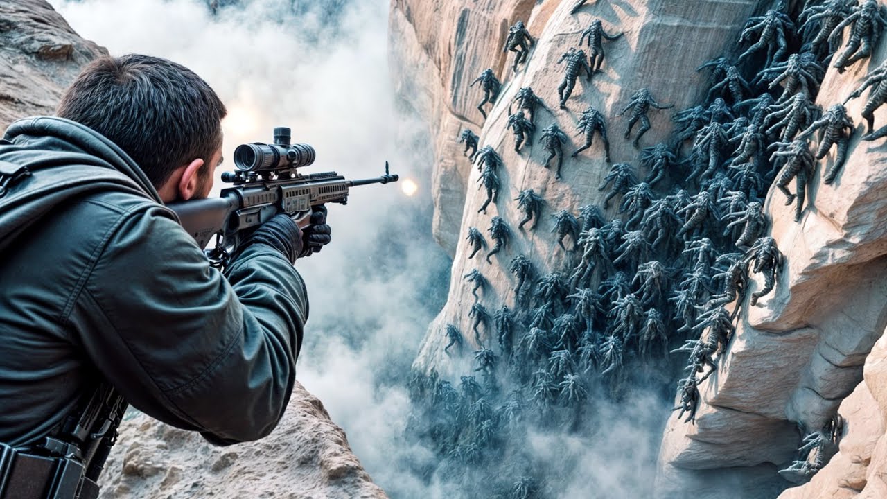 حفرة عميقة مليانة وحوش ومخلوقات غريبة.. بس المصيبة! انهم وقعوا قدام أقوى قناصين في العالم the gorge