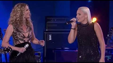 Thumbnail of Gabby Barrett and Sugarland sing Stay