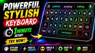 Top 1 RGB Keyboard for Android 🤯 100% FREE! screenshot 5