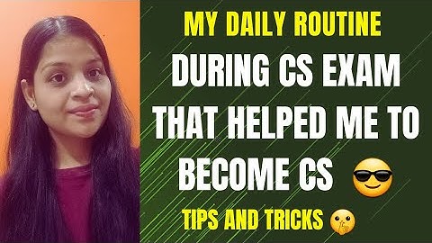 STUDY ROUTINE/TIME TABLE TO CRACK DECEMBER 2024 CS EXAMS | CS EXECUTIVE |CS PROFESSIONAL 😎