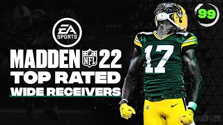 Madden 22 Top 10 Wide Receivers Ratings and Analysis