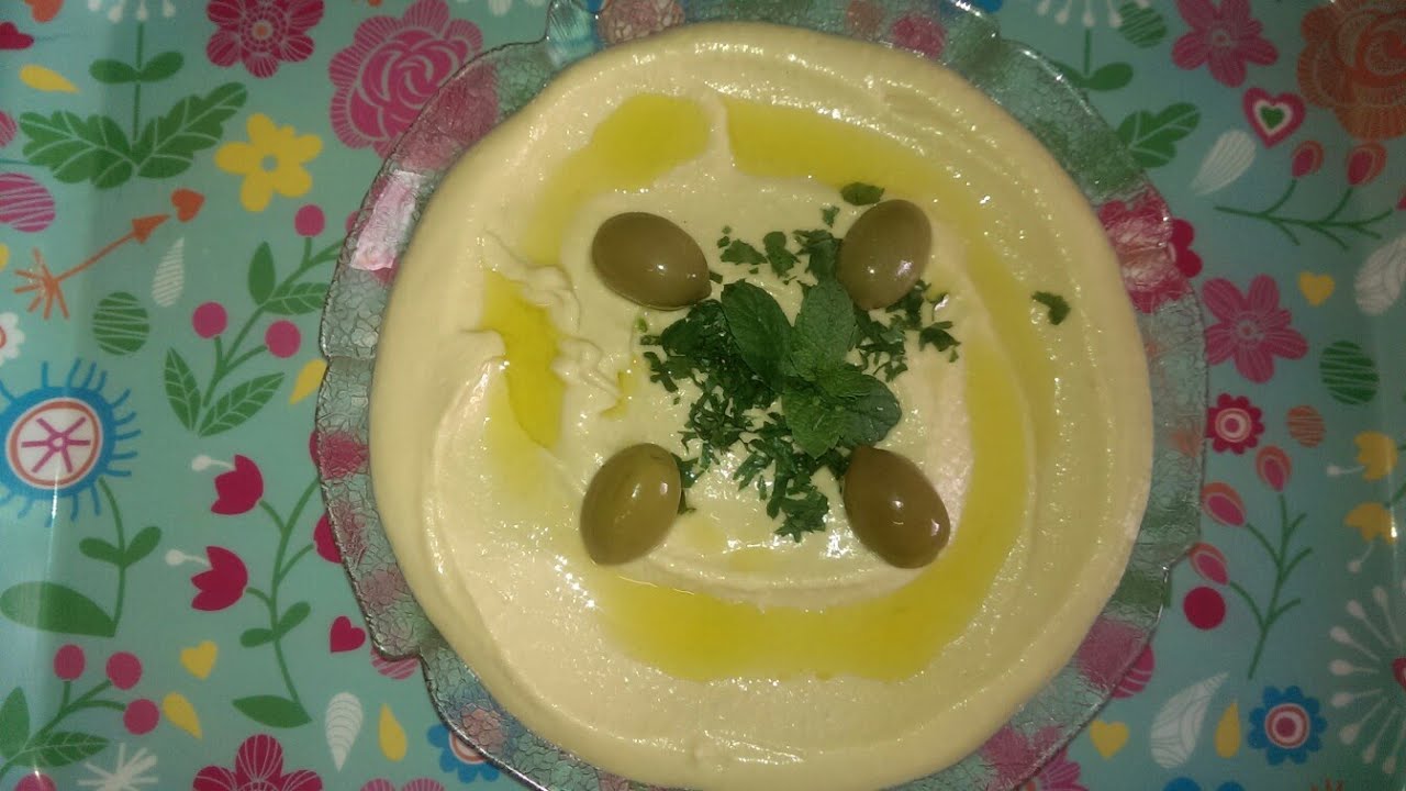 طريقة عمل الحمص بطحينه وبدقيقتين فقط