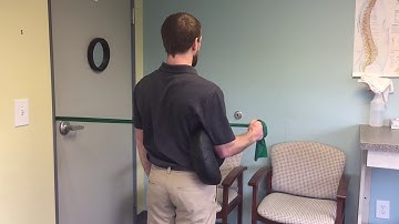 Band external/internal rotation walkout