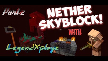 We go on another island ||Minecraft nether skyblock part 2¦¦#Minecraft #LegendXplayz