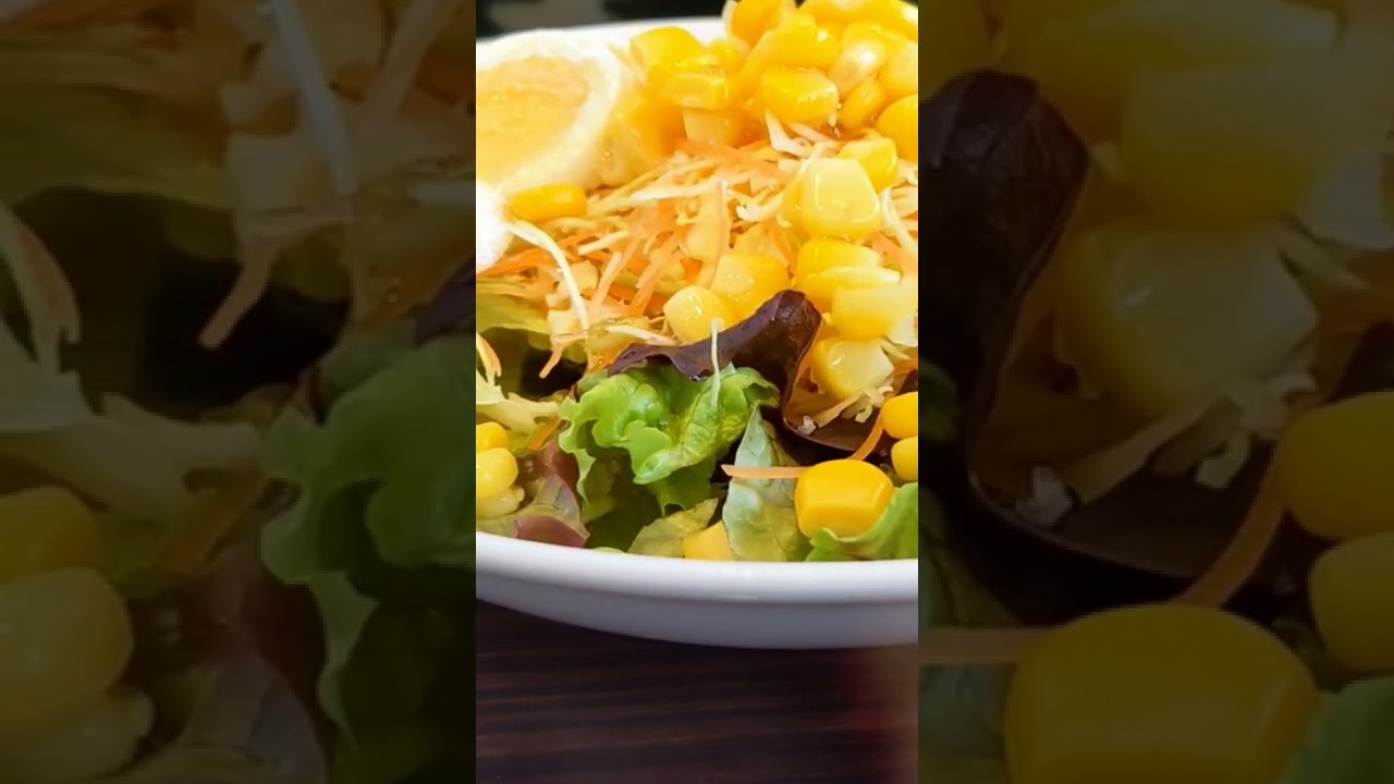 corn salad with boiled eggs 😊😋😍