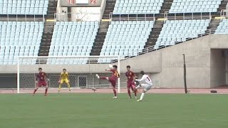 【ゴール動画】東福岡高校 MF 木橋朋輝選手の30メートル直接フリーキック！