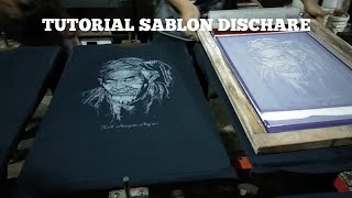 Tutorial Sablon Discharge