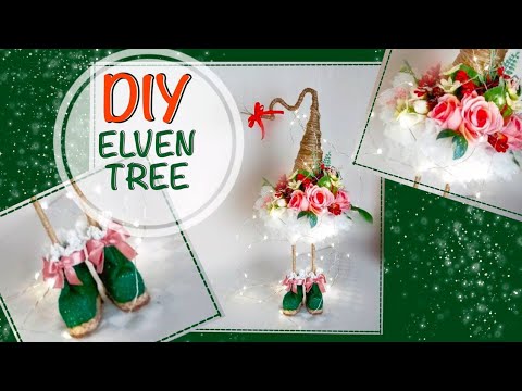 Elven tree! Christmas Tree. Decorate the house! DIY! Fashion gifts ...