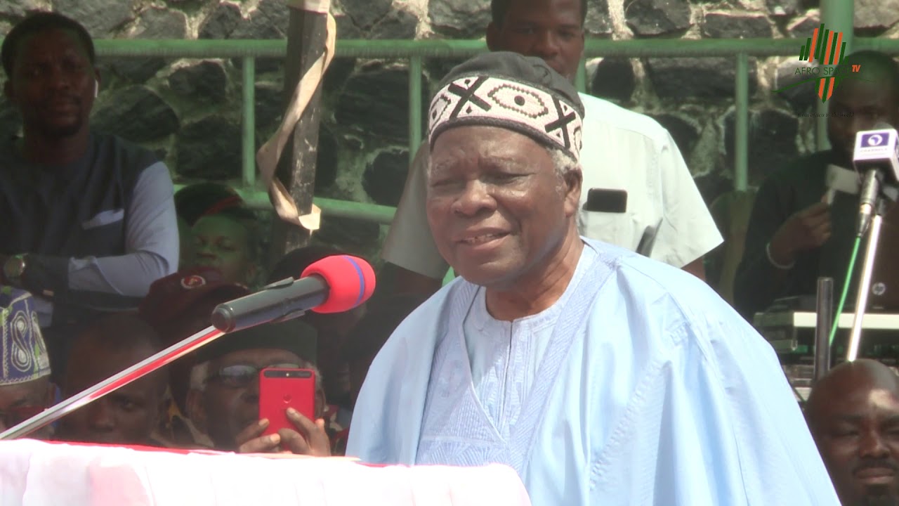 Yoruba Leader Prof Banji Akintoye's Speech at the launching of AMOTEKUN South West Security Network