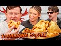 We made CRISPY Gumbo-filled Rangoons | Gooned Up w/ The Wonton Don