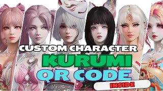 Unveil Beautiful Kurumi Designs Using QR Codes – Protect and Heal Allies in Naraka Bladepoint!