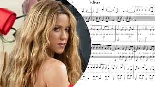 Soltera (con letras y acordes) - Shakira