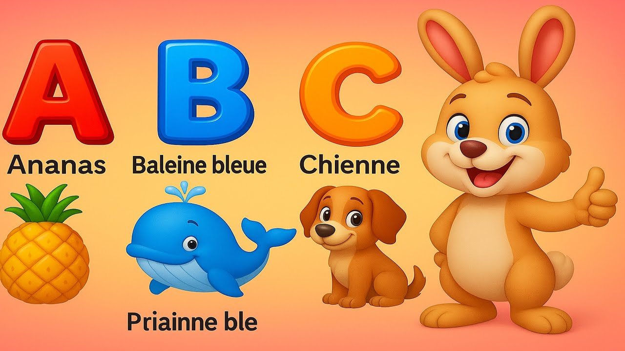 Apprends les lettres et mots français | Learn French Letters & Words